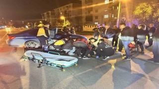 Edirnede trafik kazası: 1 yaralı