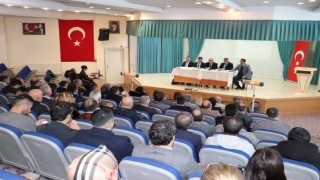 Edremitte 1. dönem sonu değerlendirme toplantısı gerçekleştirildi