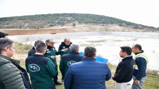 Eğirdir Gölünde yürütülen projeler yerinde incelendi