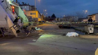 Elazığda çöp kamyonunun altında kalan işçi hayatını kaybetti