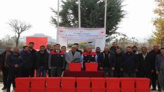 Elazığda hayvan üreticilerine kırkım makinası verildi