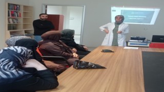 Elazığda vatandaşlara sağlık bilgilendirmesi