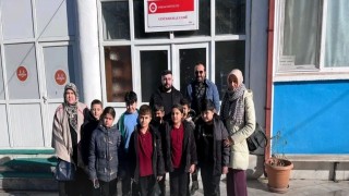 Emirdağda öğrencilerden cami ziyareti