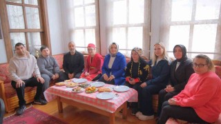 Engelli öğrenciler unutulmaz bir gün yaşadı