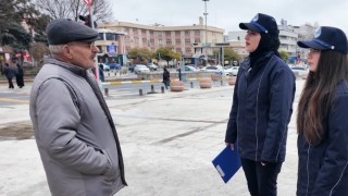 Erzincanda Çevremizi Temiz Tutalım kampanyası