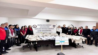 Erzincanda öğrencilere kayak ve drama kursu desteği