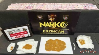 Erzincanda uyuşturucu operasyonu