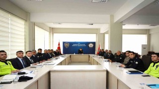 Erzincanda yeni yıl tedbirleri masaya yatırıldı