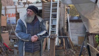 Erzurumda geri dönüşüm ustası: Atıkları sanata dönüştürüyor