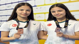 Eskişehirli milli sporcu ikizlerden Avrupa 3üncüsü oldu
