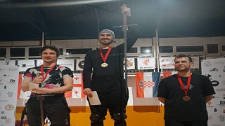 Eskişehirli sporcu, uzun kılıç kategorisinde 3. oldu