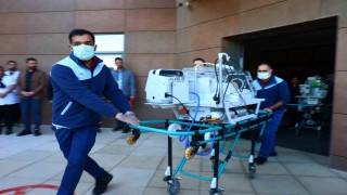 Fethi Sekin Şehir Hastanesinde deprem ve yangın tatbikatı