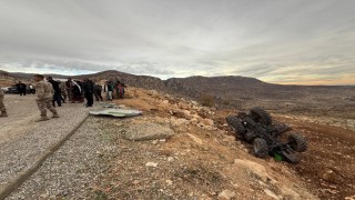 Gabar Dağında traktör devrildi: 13 işçi yaralandı