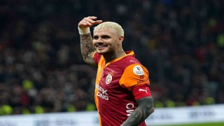 Galatasarayda maç sonu üçlüsü Mauro Icardiden
