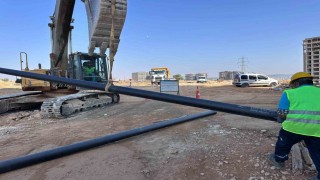 GASKİ, Gazitepe ve Sarısalkımda modern İçmesuyu şebekesini tamamlıyor