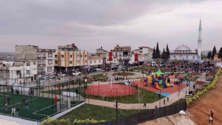 Gaziantep Büyükşehir tarafından yapılan Mithat Paşa Parkı açıldı