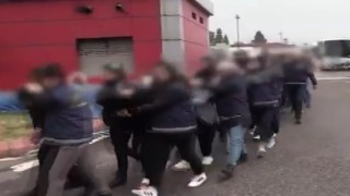 Gaziantepte fuhuş operasyonunda 14 şahıs tutuklandı, duvardaki yazılar şoke etti