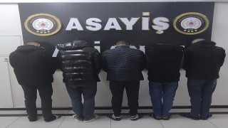 Gaziantepte iki iş yerine silahla ateş edilmesine ilişkin 5 şüpheli yakalandı