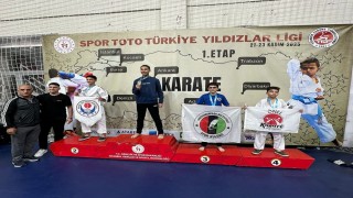 Gaziosmanpaşalı karatecilerden Türkiye Yıldızlar Liginde 14 madalya