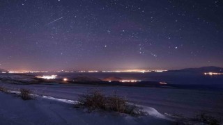 Geminid meteorları Bitliste kartpostallık manzaralar oluşturdu