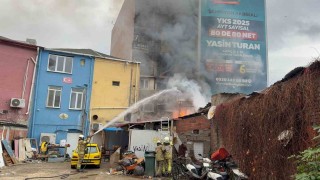 Gemlikte pide imalathanesinde yangın paniği