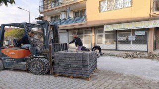 Germencikte belediye ekiplerinin çalışmaları devam ediyor