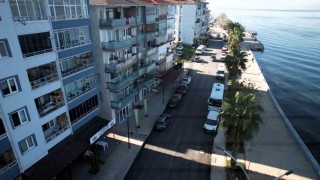 Gölcük Halıdere Sahil Caddesi yenileniyor