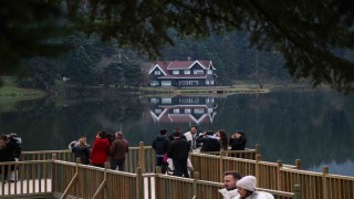 Gölcük Tabiat Parkında kartpostallık manzara