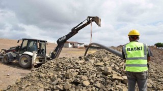 Hacıhüseyine yeni içme suyu hattı