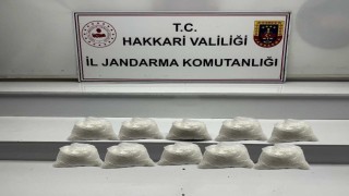 Hakkaride 9 kilo metamfetamin ele geçirildi