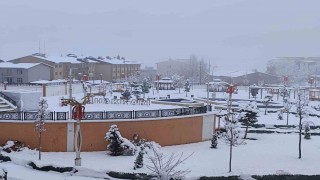 Hakkaride kar yağışı kartpostallık manzaralar oluşturdu