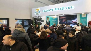Haliliye Belediyesi standına büyük ilgi