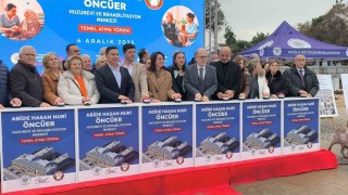 Hasan Nuri ve Abide Öncüer Huzurevinin temeli dualarla atıldı