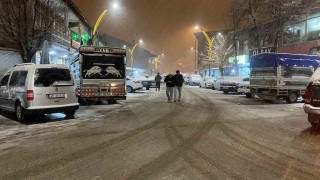 Hasköye mevsimin ilk karı yağdı