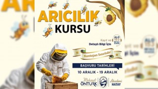 Hatay’da Arıcılık Kursu Başvuruları Başladı