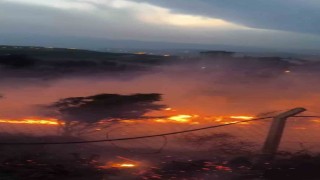Hatayda otluk alanda çıkan yangın kısa sürede söndürüldü