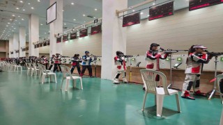 Havalı Silahlar Avrupa Şampiyonası Milli Takım Seçme Yarışmaları Mersinde sürüyor