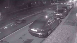 Hayatını kaybeden motosikletlinin kaza anı görüntüleri ortaya çıktı