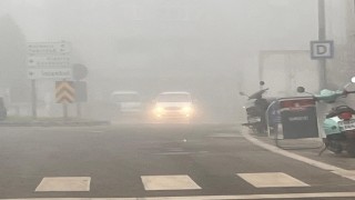 Hayraboluda yoğun sis hayatı olumsuz etkiledi