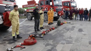 HBB ve OGM, İtfaiye Personeline Eğitim Verdi