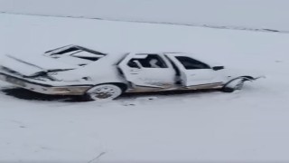 Hilvanda kar nedeniyle trafik kazası: 3 yaralı
