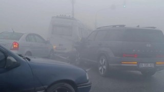 Iğdırda yoğun sis kazaya neden oldu