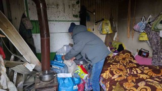 İHAnın haberi ses getirdi, barakada yaşayan engelli adama devlet sahip çıktı