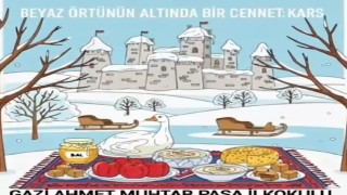 İlkokul öğrencilerinden Karsın doğal ve tarihi güzelliklerine tanıtım videosu