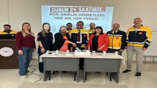 İnandan 112 istasyonlarına ziyaret