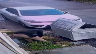 İSKİ çalışanından tepki çeken görüntüler: Önce boruyu kesti, sonra tamire geldi