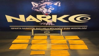 Ispartada Narkotik operasyonunda 1 kişi tutuklandı