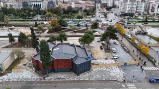 İstiklal Meydanı ve Kurtuluş Yolundaki çalışmalar devam ediyor