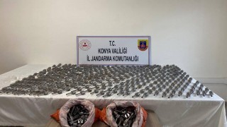 Jandarma ekipleri 586 adet tabanca namlusu ele geçirdi