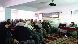 Kadın çiftçilere yönelik eğitim çalışmaları devam ediyor